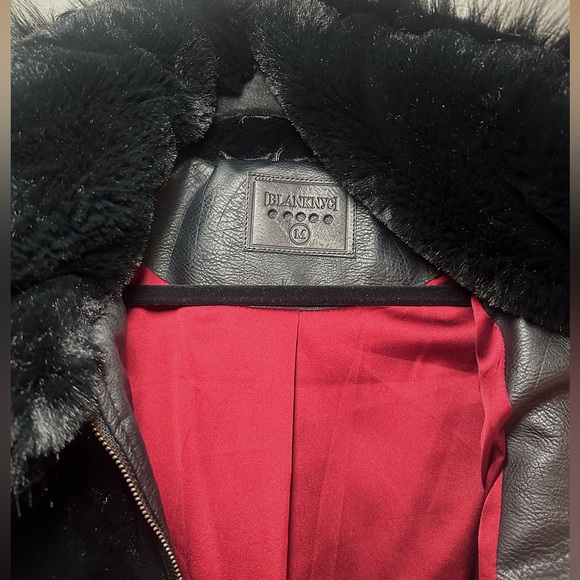 NEW‼️REVOLVE / BLANKNYC - Black Noise Coat (Size M) - Picture 5 of 11